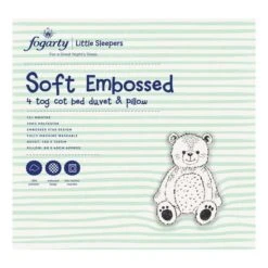 Fogarty Little Sleepers Soft Touch Star 4 Tog Duvet and Pillow Set Polyester, Duvets -Eve Home And Furniture Shop 1000086371 alt04
