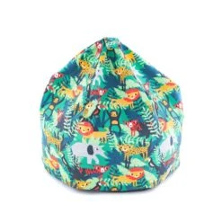 Dunelm Kids Jungle Friends Bean Bag Cotton, Boho, Patterned 2 Dunelm Kids Jungle Friends Bean Bag Cotton, Boho, Patterned -Eve Home And Furniture Shop 1000089919 alt01
