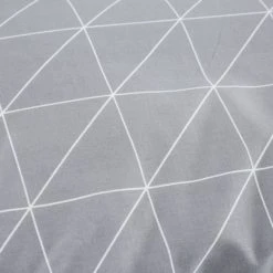 Dunelm Geo Green 2 Pack Duvet Cover and Pillowcase Set Reversible, Duvet Cover Sets, Polycotton -Eve Home And Furniture Shop 1000117500 alt07