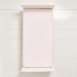 Dunelm Pack of 2 Pink Heart 100% Cotton Jersey Cot Bed Fitted Sheets Hearts -Eve Home And Furniture Shop 1000117516 alt02