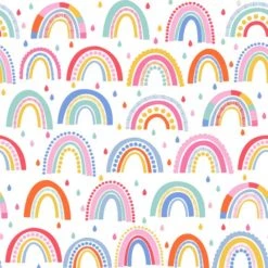Dunelm Over The Rainbow Wallpaper Paper, Kids -Eve Home And Furniture Shop 1000117567 alt01