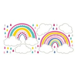Dunelm Over the Rainbow Wall Sticker Plastic, Canvases Prints and Wall Art, Rainbows & Brights -Eve Home And Furniture Shop 1000117568 alt01