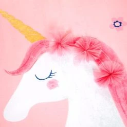 Dunelm Unicorn Duvet Cover and Pillowcase Set Animals, Blush (Pink), Duvet Cover Sets -Eve Home And Furniture Shop 1000117618 alt02