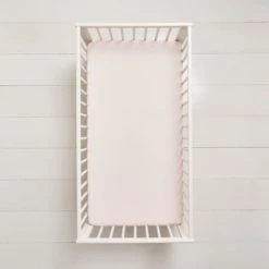 Dunelm Pack of 2 Pink Heart 100% Cotton Jersey Cot Fitted Sheets Hearts -Eve Home And Furniture Shop 1000123958 alt02