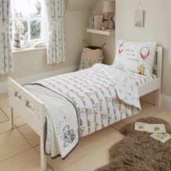 Disney Winnie the Pooh Cot Bed Duvet Cover and Pillowcase Set Duvet Cover Sets, Cotton, Character 7 Disney Winnie the Pooh Cot Bed Duvet Cover and Pillowcase Set Duvet Cover Sets, Cotton, Character -Eve Home And Furniture Shop 1000140149 alt02