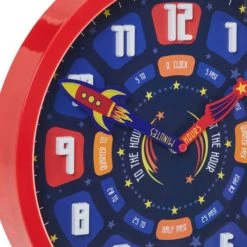 Dunelm Space Tell The Time Clock Plastic, Clocks 5 Dunelm Space Tell The Time Clock Plastic, Clocks -Eve Home And Furniture Shop 1000150175 alt01