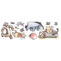 Disney Winnie the Pooh Wall Stickers Canvases Prints and Wall Art, Kids -Eve Home And Furniture Shop 1000150399 alt01