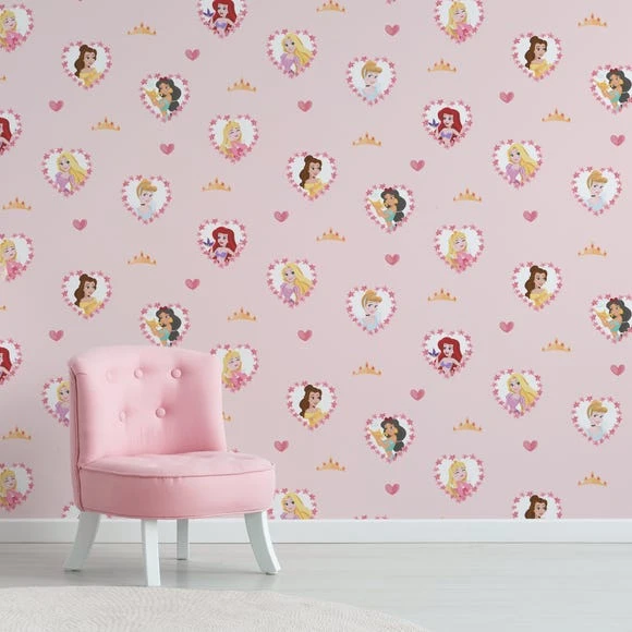 1000150405_main.jpg Disney Princess Wallpaper Patterned, Paper -Eve Home And Furniture Shop 1000150405 main