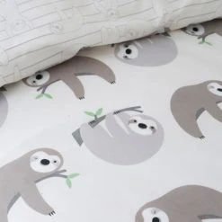 Dunelm Sloth Duvet Cover and Pillowcase Set Polycotton, Natural, Duvet Cover Sets 12 Dunelm Sloth Duvet Cover and Pillowcase Set Polycotton, Natural, Duvet Cover Sets -Eve Home And Furniture Shop 1000151174 alt04