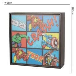 Disney Marvel Comics Light Box Table Lamps -Eve Home And Furniture Shop 1000151292 alt03