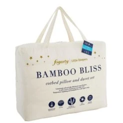 Fogarty Little Sleepers Bamboo Soft 4 Tog Cot Bed Duvet and Pillow Set Duvets, Boho -Eve Home And Furniture Shop 1000155597 alt02