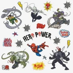 Disney Marvel Spider-Man Wall Stickers Spiderman, Character -Eve Home And Furniture Shop 1000159828 alt01