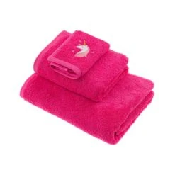 Dunelm Unicorn Pink Towel Cotton, Towels -Eve Home And Furniture Shop 1000160587 alt01