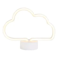 Dunelm Neon White Cloud LED Lamp Table Lamps, Natural History Museum Modern Skandi -Eve Home And Furniture Shop 1000160814 alt04