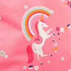 Dunelm Unicorn Pink Relaxer Bean Bag Patterned, Beanbags, Cotton -Eve Home And Furniture Shop 1000160833 alt01