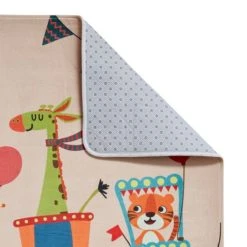 Think Rugs Safari Train Rug Polyester, Animals, Rugs -Eve Home And Furniture Shop 1000161026 alt02