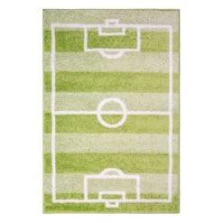 Dunelm Football Pitch Rug Rugs, Polypropylene, Patterned -Eve Home And Furniture Shop 1000161284 alt01
