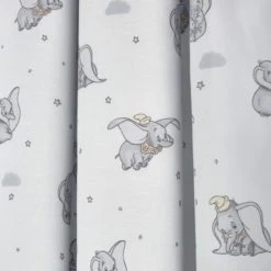 Disney Dumbo Pencil Pleat Blackout Curtains Grey, Pencil Pleat Curtains, Printed -Eve Home And Furniture Shop 1000164189 alt01