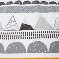 Dunelm Elements Geosaurus 100% Cotton Duvet Cover and Pillowcase Twin Pack Set Reversible, MultiColoured, Printed -Eve Home And Furniture Shop 1000167428 alt03