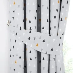 Dunelm Elements Geosaurus 100% Cotton Blackout Eyelet Curtains MultiColoured, Printed 9 Dunelm Elements Geosaurus 100% Cotton Blackout Eyelet Curtains MultiColoured, Printed -Eve Home And Furniture Shop 1000167430 alt01