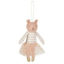 Dunelm Mini Ballerina Toy Cotton, Soft Toys, Patterned -Eve Home And Furniture Shop 1000167460 alt02