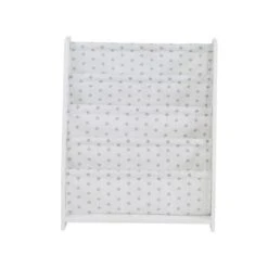 Lloyd Pascal White and Grey Star Bookcase Wood, Kids Bookcase 9 Lloyd Pascal White and Grey Star Bookcase Wood, Kids Bookcase -Eve Home And Furniture Shop 1000168411 alt03