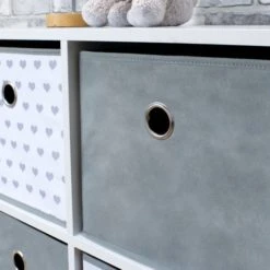 Lloyd Pascal Grey Heart 4 Cube Storage Unit Wood -Eve Home And Furniture Shop 1000168415 alt03