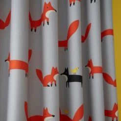 Cosatto Mister Fox Pencil Pleat Curtains Cotton, Kids -Eve Home And Furniture Shop 1000168895 alt01