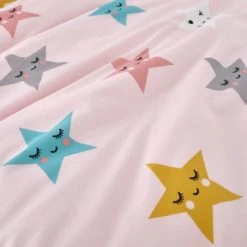Cosatto Happy Stars 100% Cotton Duvet Cover and Pillowcase Set Reversible, Kids, Duvet Cover Sets -Eve Home And Furniture Shop 1000168900 alt02