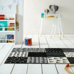 Dunelm Exclusive Alby Patchwork Rug Polypropylene, Rugs -Eve Home And Furniture Shop 1000172250 alt01