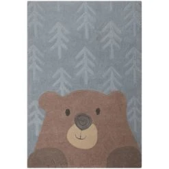 Dunelm Exclusive Cute Bear 100cm x 150cm Rug Kids, Polyester, Rugs 9 Dunelm Exclusive Cute Bear 100cm x 150cm Rug Kids, Polyester, Rugs -Eve Home And Furniture Shop 1000172268 alt01