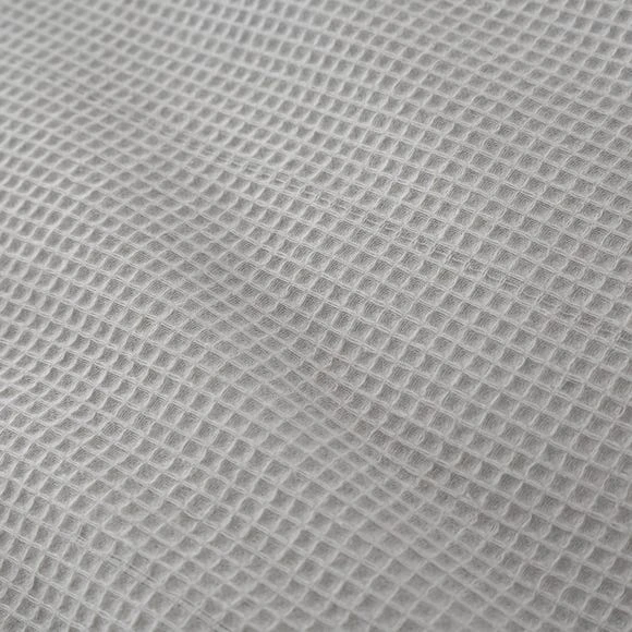 1000180793_alt02.jpg Dunelm Mini Waffle Grey Blackout Eyelet Curtains Plain, Light Grey, Cotton -Eve Home And Furniture Shop 1000180793 alt02