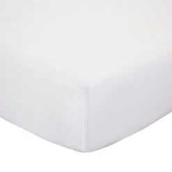 The Edited Life Pack of 2 100% Organic Cotton Fitted Sheets Plain -Eve Home And Furniture Shop 1000182121 alt03 3