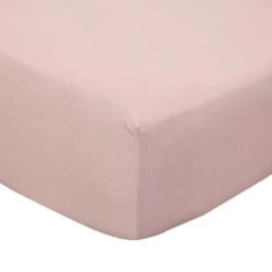 The Edited Life Pack of 2 100% Organic Cotton Fitted Sheets Plain -Eve Home And Furniture Shop 1000182121 alt04 2