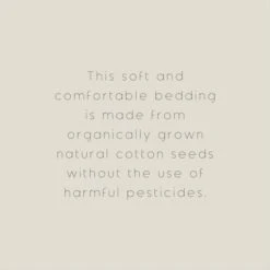 The Edited Life Pack of 2 100% Organic Cotton Fitted Sheets Plain -Eve Home And Furniture Shop 1000182121 alt09 3