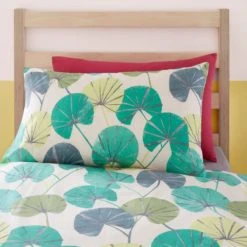 Dunelm Equatorial Reversible 100% Cotton Duvet Cover and Pillowcase Set Floral, Boho, Duvet Cover Sets -Eve Home And Furniture Shop 1000182129 alt03