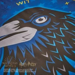 Harry Potter Ravenclaw House Reversible Duvet Cover and Pillowcase Set Duvet Cover Sets, Light Blue, Polycotton -Eve Home And Furniture Shop 1000182132 alt02