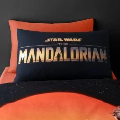 Star Wars Mandalorian 100% Cotton Duvet Cover and Pillowcase Set Reversible, MultiColoured, Patterned -Eve Home And Furniture Shop 1000182141 alt02