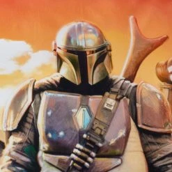 Star Wars Mandalorian 100% Cotton Duvet Cover and Pillowcase Set Reversible, MultiColoured, Patterned -Eve Home And Furniture Shop 1000182141 alt04