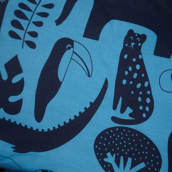 Elements Jungle Pack of 2 100% Cotton Fitted Sheets 14cm, Patterned, MultiColoured 4 Elements Jungle Pack of 2 100% Cotton Fitted Sheets 14cm, Patterned, MultiColoured - Image 4