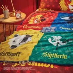 Harry Potter Houses Blanket Blankets & Throws, Polyester, Patterned -Eve Home And Furniture Shop 1000182247 alt02