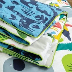 Coverless Elements Jungle 100% Cotton 4 Tog Cot Quilt Boho, Duvets, Patterned -Eve Home And Furniture Shop 1000182250 alt01