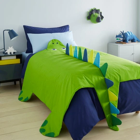 Dunelm Roar 3D Bedspread Printed, Dinosaur, Bedspreads & Runners 2 Dunelm Roar 3D Bedspread Printed, Dinosaur, Bedspreads & Runners - Image 2
