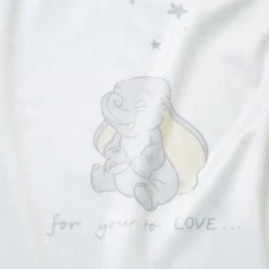 Disney Dumbo Baby Milestone Blanket Patterned, Polyester, Blankets & Throws -Eve Home And Furniture Shop 1000182256 alt02