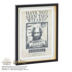 Harry Potter Wanted Wall Art Canvases Prints and Wall Art, Printed, Plastic -Eve Home And Furniture Shop 1000182393 alt01