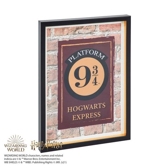 Harry Potter Platform 9 3/4 Wall Art Printed, Plastic, Canvases Prints and Wall Art 3 Harry Potter Platform 9 3/4 Wall Art Printed, Plastic, Canvases Prints and Wall Art - Image 3