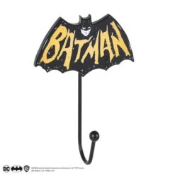 Batman Pack of 3 Wall Hooks Patterned, Wood -Eve Home And Furniture Shop 1000182396 alt01
