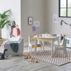 Dunelm Kids Mini White Bookcase Kids Bookcase, Wood, Plain -Eve Home And Furniture Shop 1000182530 alt01