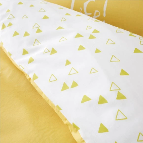 Catherine Lansfield Yellow Giraffe Duvet Cover and Pillowcase Set Patterned, Reversible, Duvet Cover Sets 5 Catherine Lansfield Yellow Giraffe Duvet Cover and Pillowcase Set Patterned, Reversible, Duvet Cover Sets - Image 5