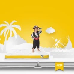 Jay-Be JayBe Toddler Medium Anti Allergy Pocket Sprung Mattress Hypoallergenic, Made in the UK, Temperature Regulating -Eve Home And Furniture Shop 1000184602 alt06